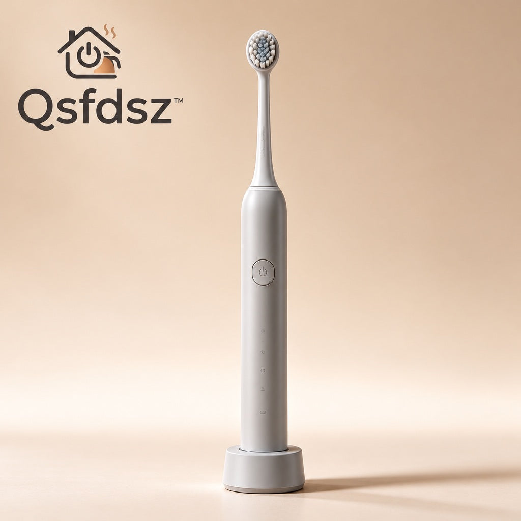 Qsfdsz™ Sonic Electric Toothbrush with Wireless Charging Base — branded hero