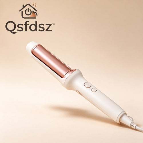 Qsfdsz™ Auto Rotating Curling Wand with Ceramic Barrel — branded hero