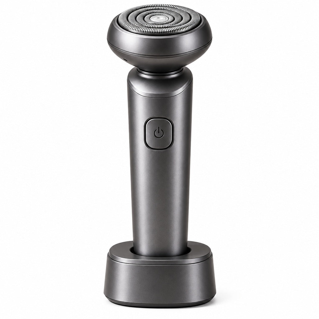 Qsfdsz™ Compact Rotary Electric Shaver — white background