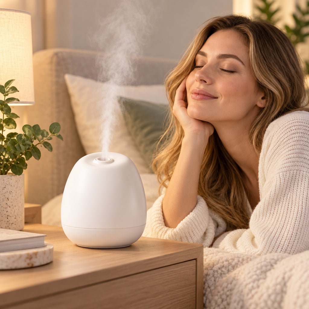 Qsfdsz™ Desktop Mist Humidifier — lifestyle setting