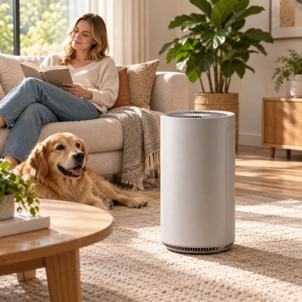 Qsfdsz™ HEPA Air Purifier for Medium Rooms — lifestyle setting