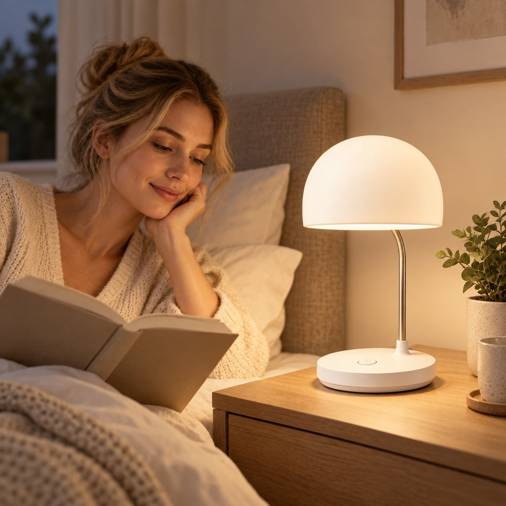 Qsfdsz™ Dimmable LED Desk Lamp with Touch Control — lifestyle setting